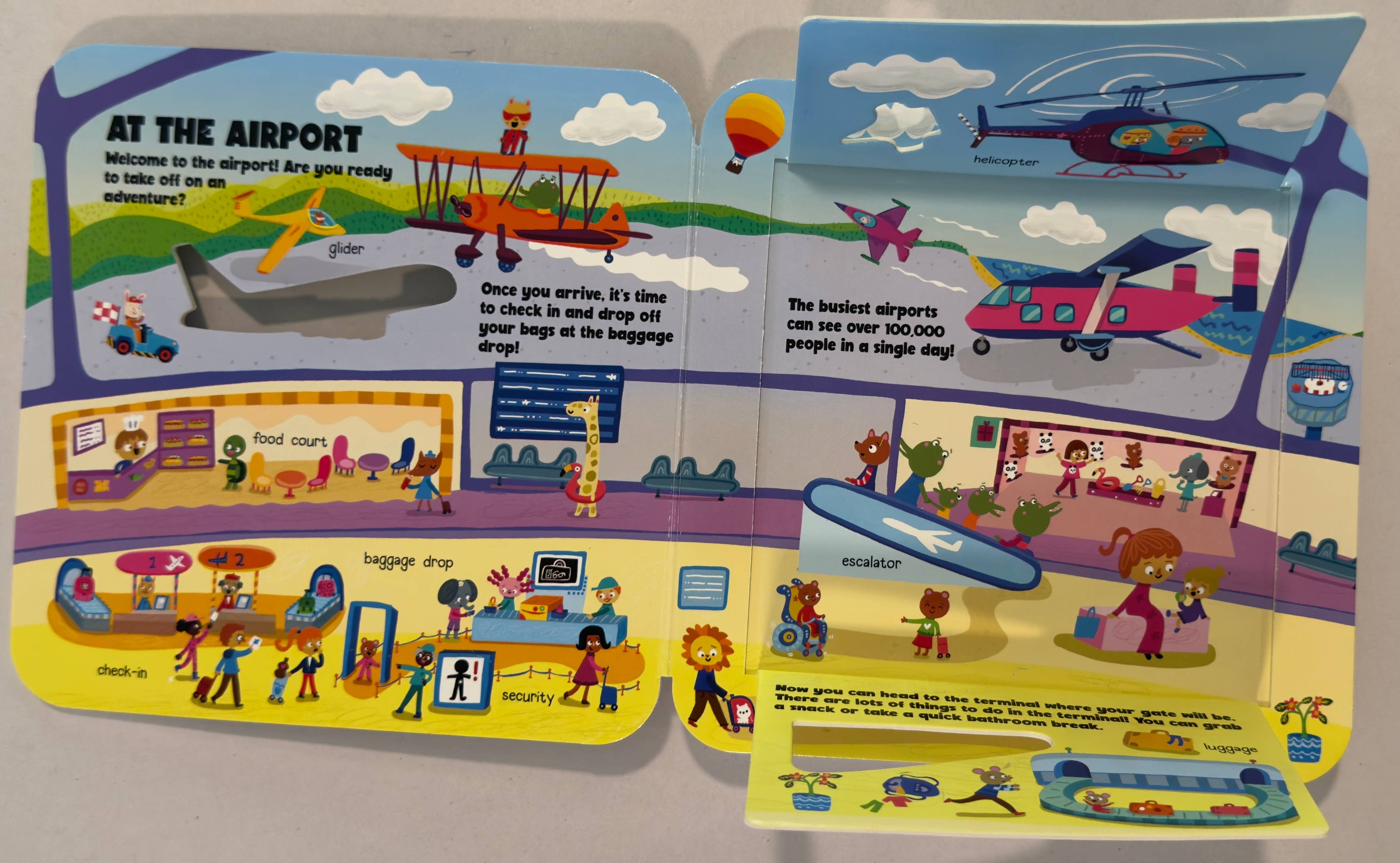 Planes Fun Flaps (a chunky lift-the-flaps board book)