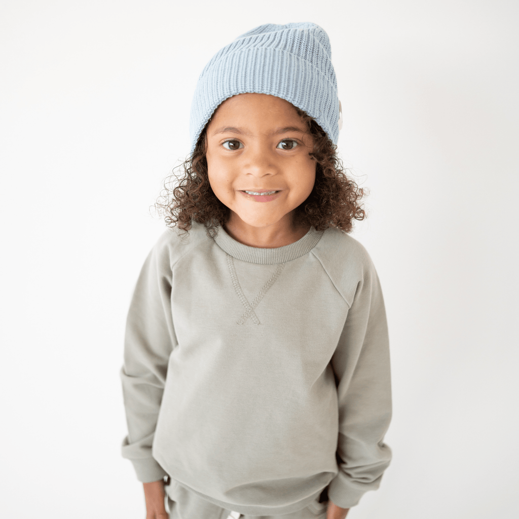 Chunky Knit Beanie - Fog
