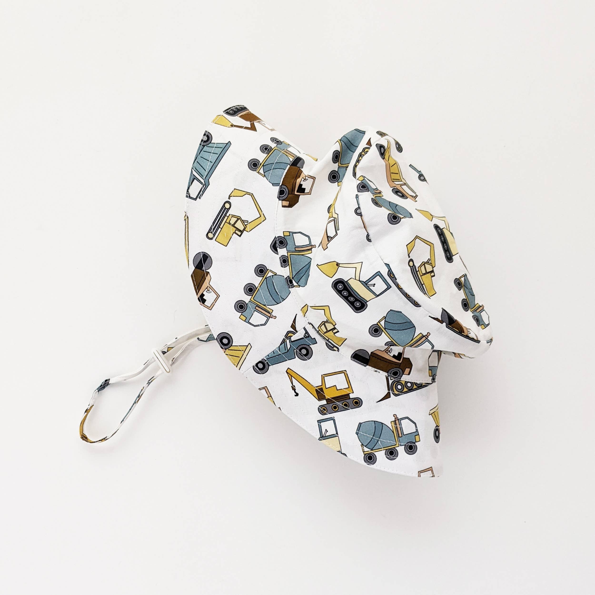 Construction Trucks Bucket Hat UPF 50+ Baby & Toddler