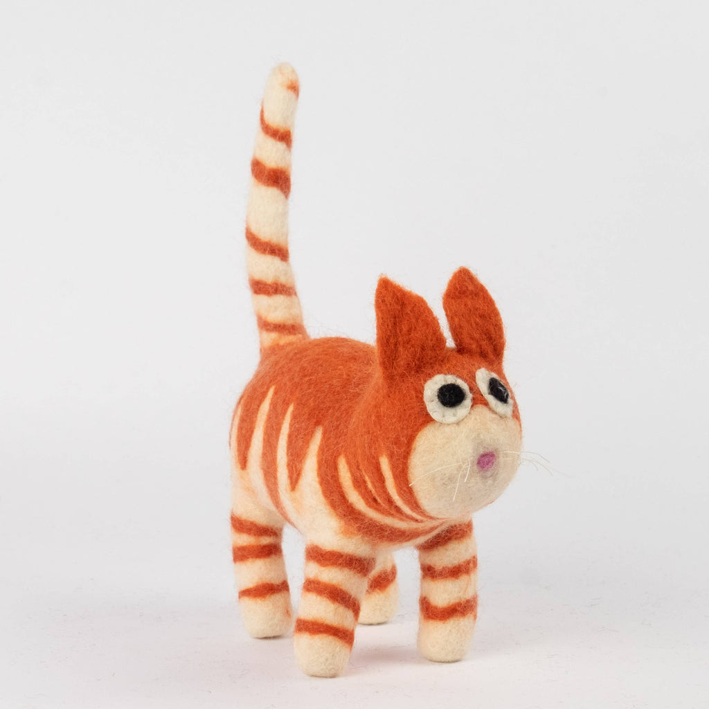 Orange Tabby Cat Toy