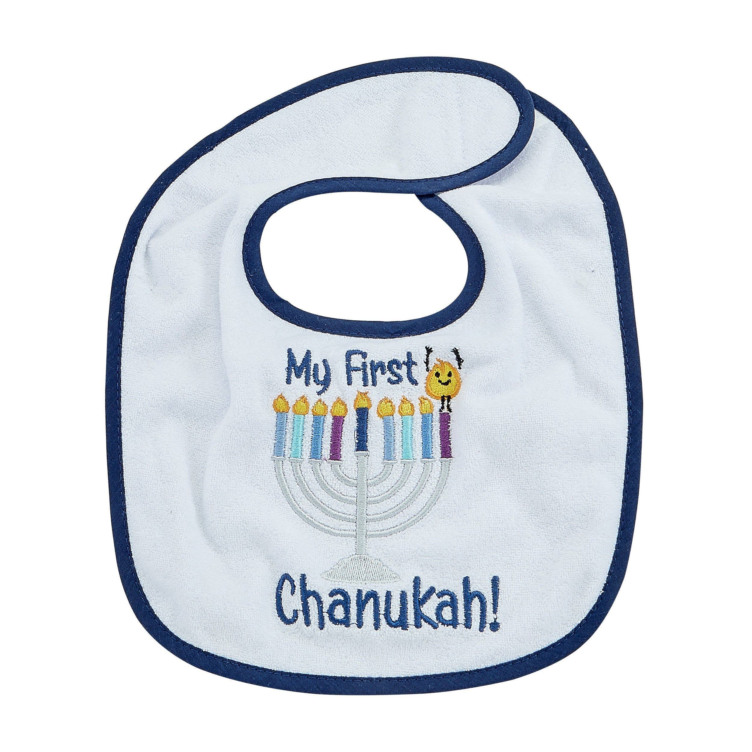 Chanukah Bib,"My First Chanukah"