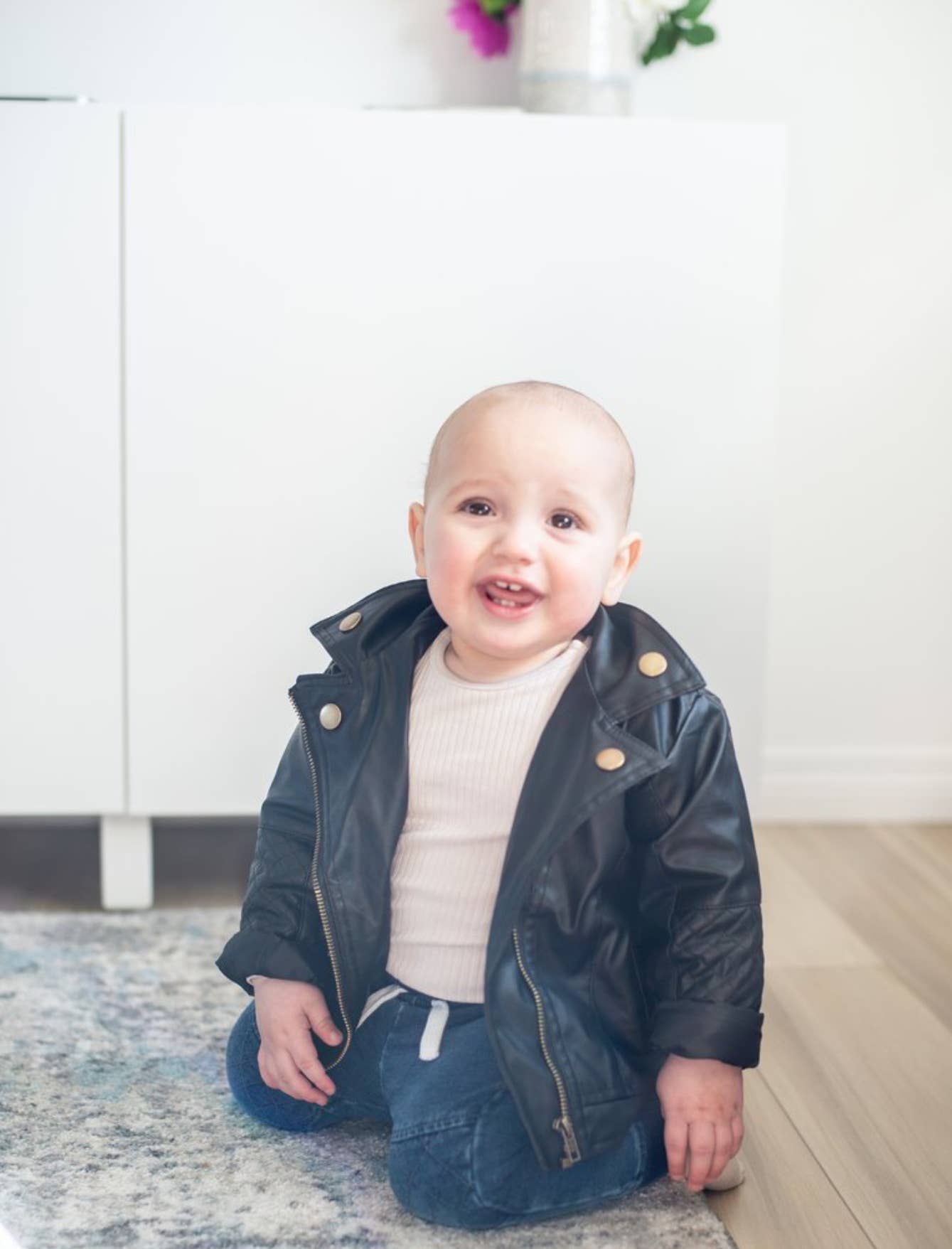 Maddox Faux Leather Jacket
