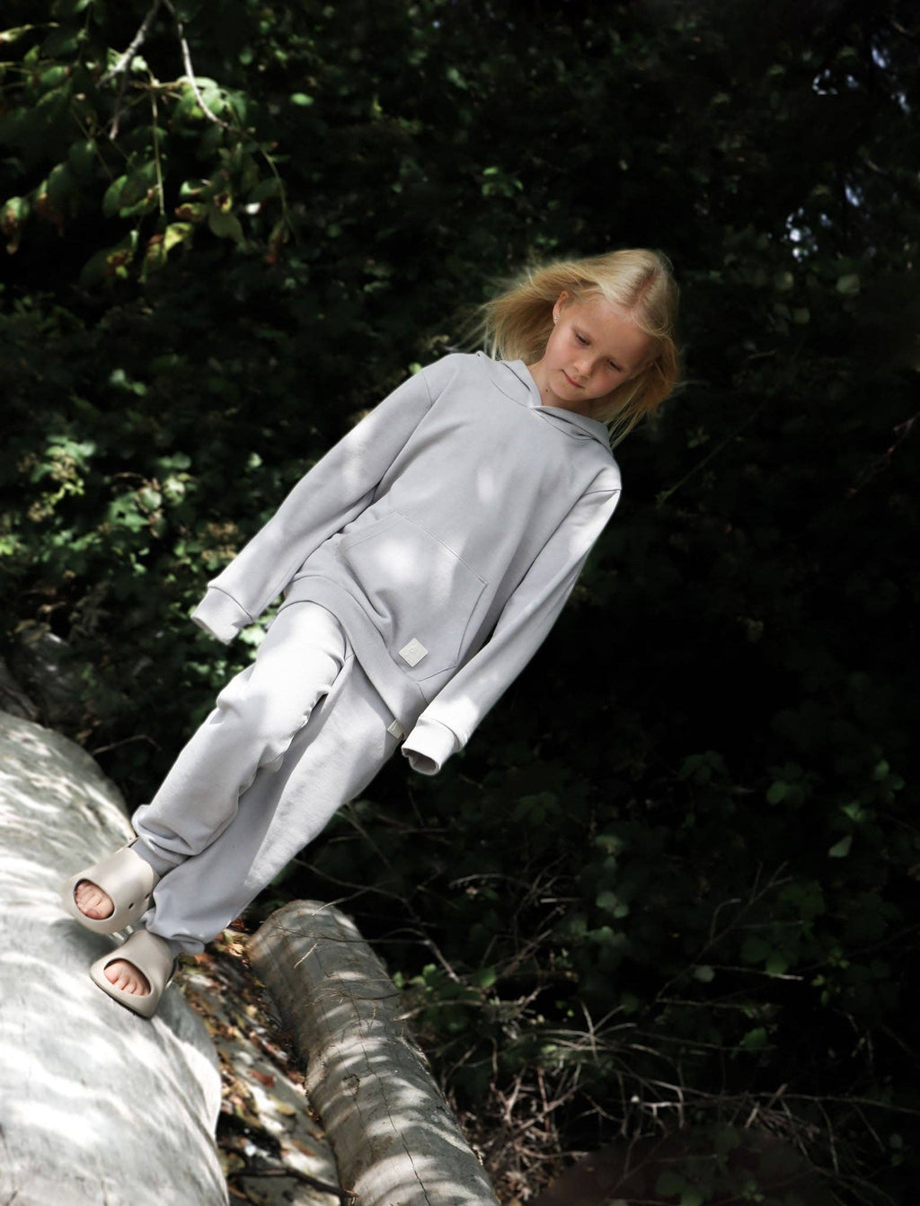 Kids Hoodie - Organic Brushed Terry Cotton – Dove