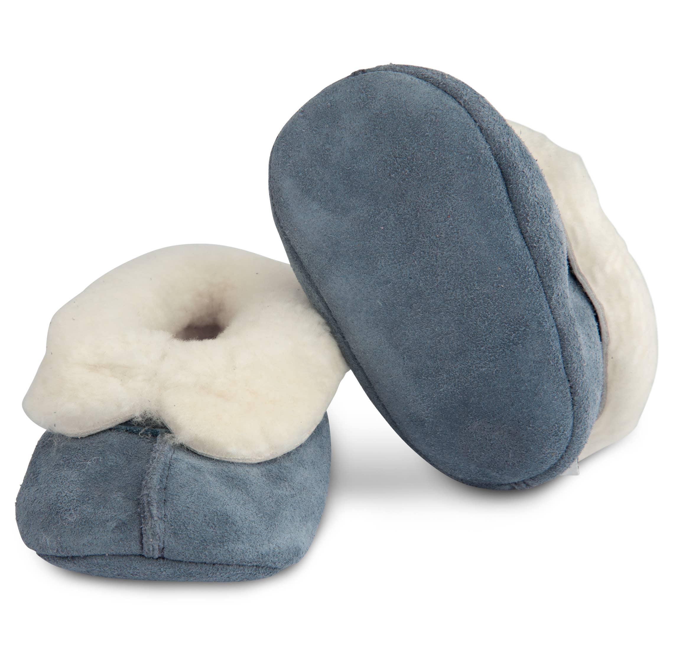 ALASKA - SHOOSHOOS BABY SHOES SLIPPER: Blue