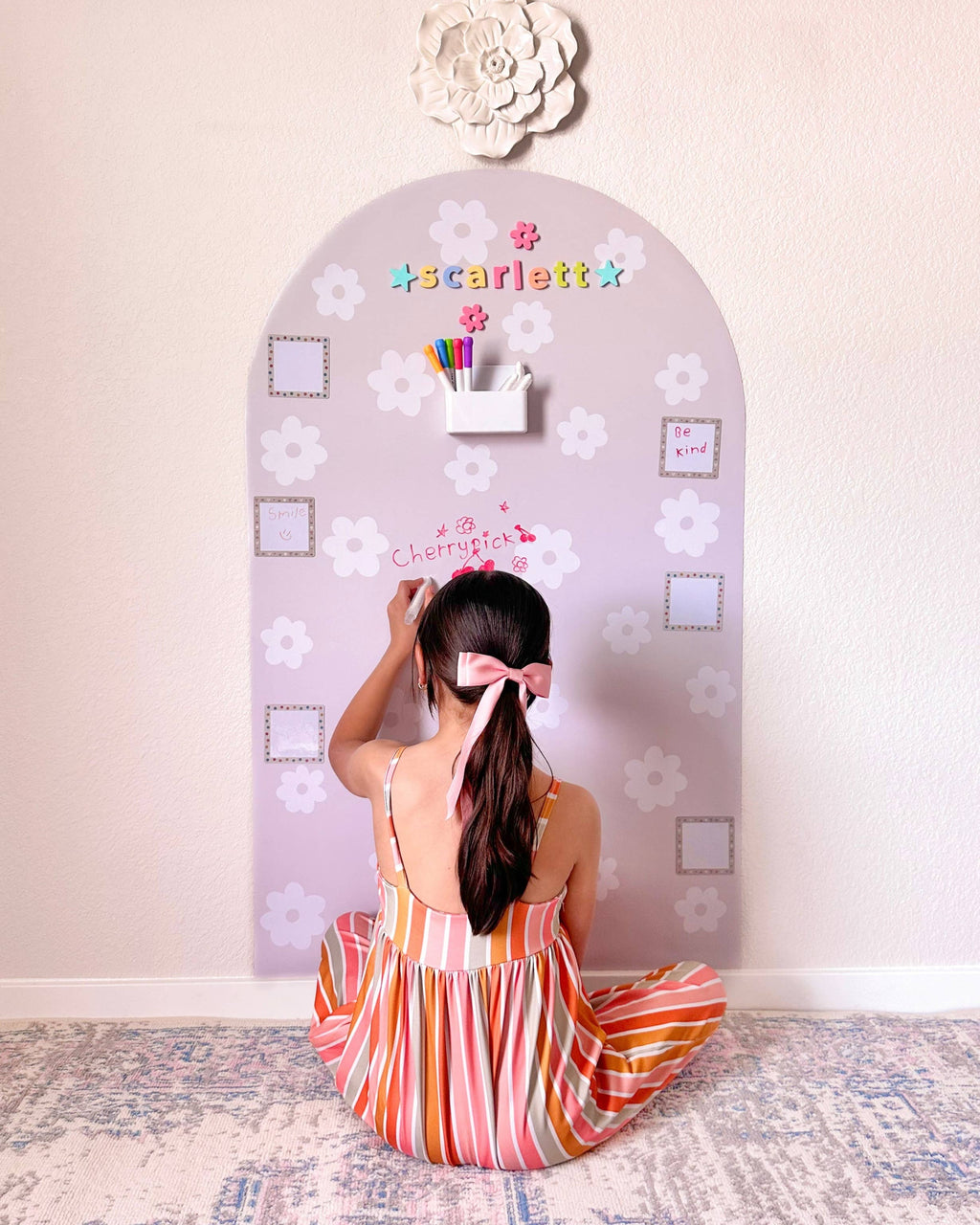MEGA Magic Playwall - Arch Magnetic Wall Decal for Kids: Starry Skies