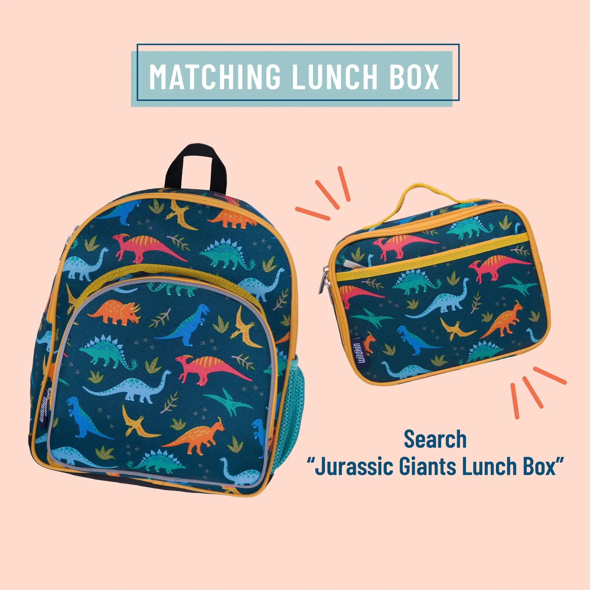 Jurassic Dinosaurs Backpack - 12 Inch