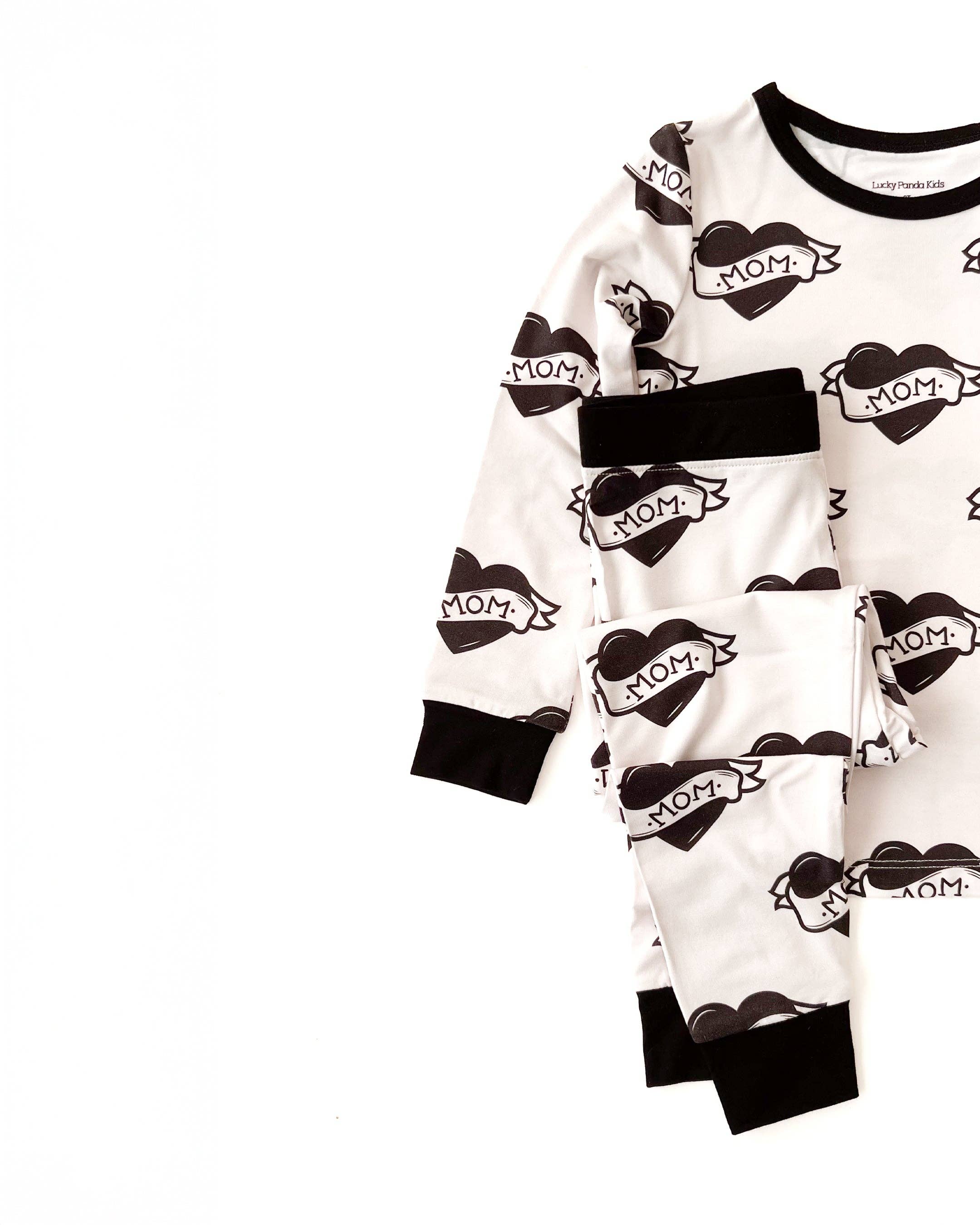 Bamboo Two Piece PJ Set | Mom Tattoo