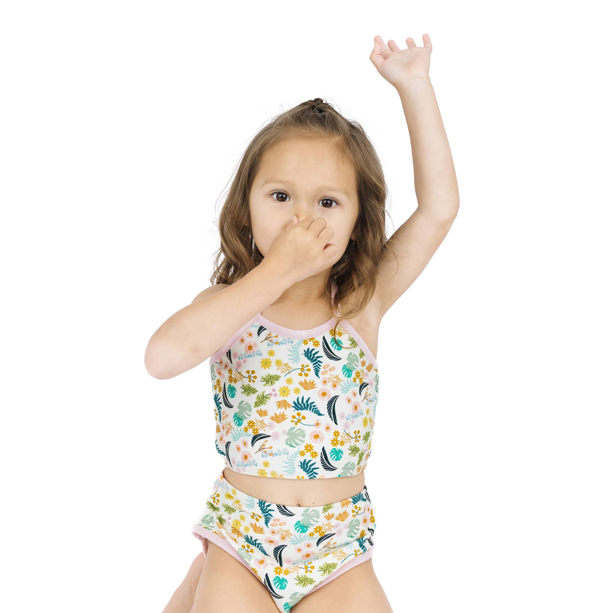 Tropical Blooms Bikini Swimsuit