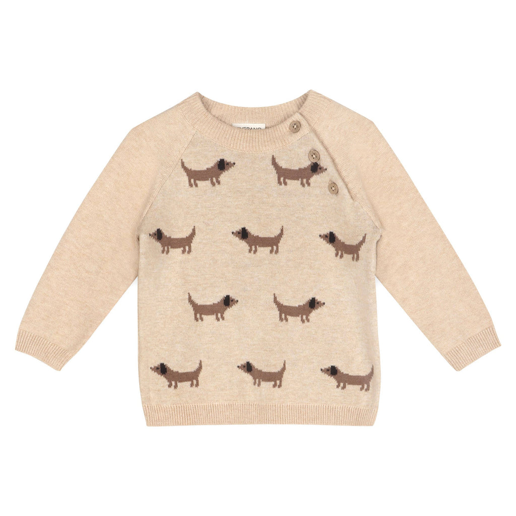 Dachshund Organic Knit Gift Set