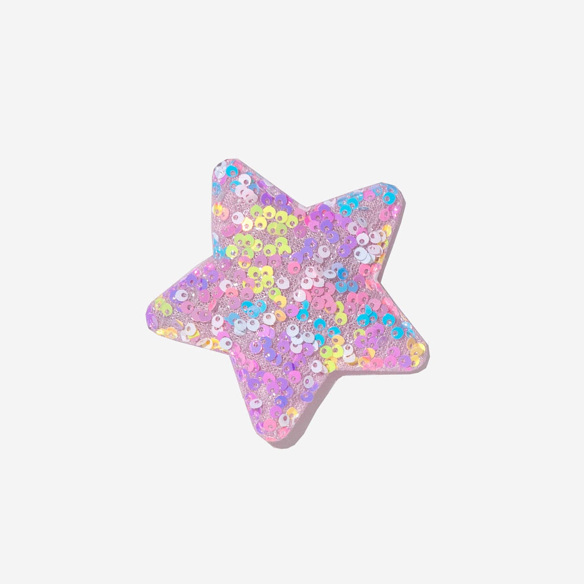 Spangled Star Clips: Rainbow Star / One Size