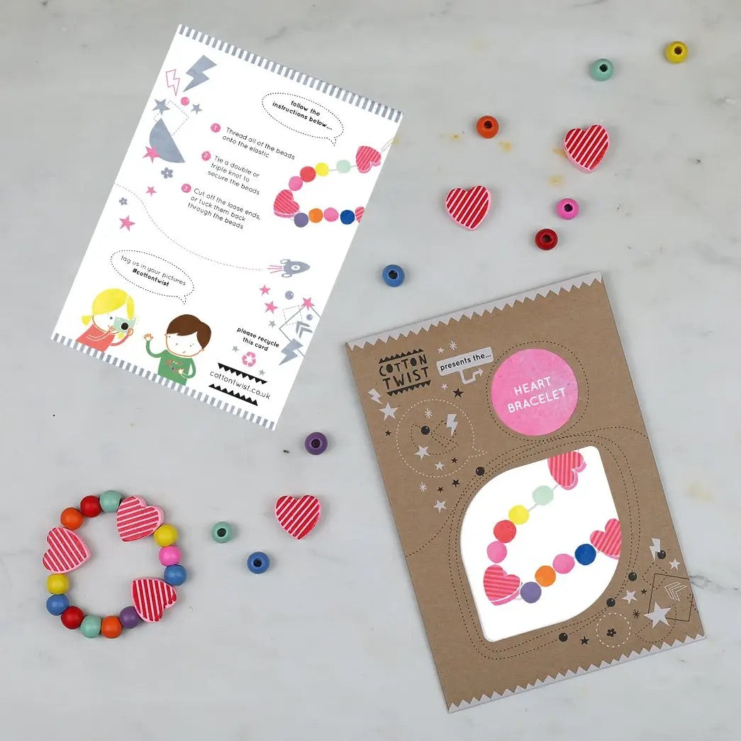 Créez votre propre bracelet en forme de cœur