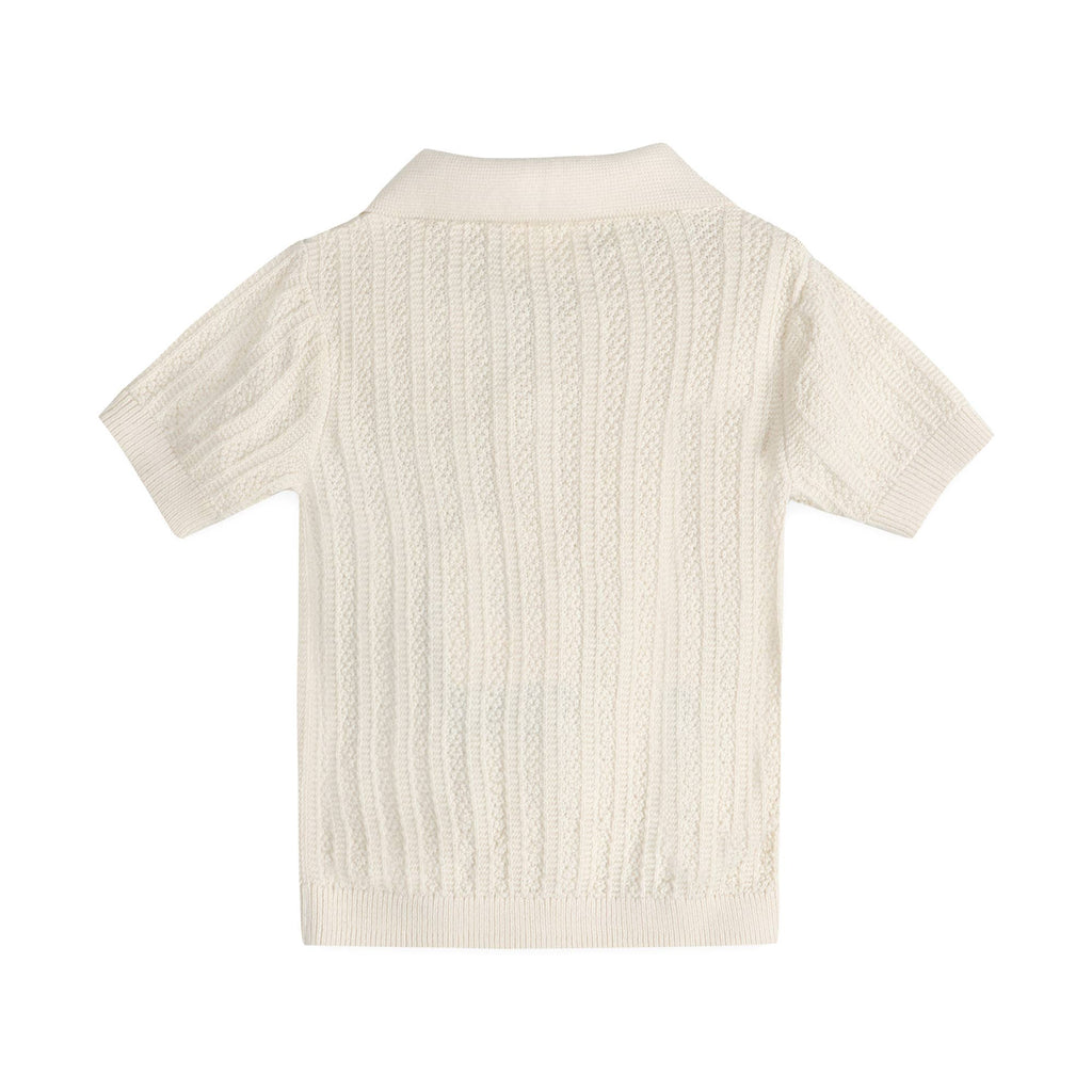 Sailboat Organic Embroidered Baby Shirt & Shorts Set