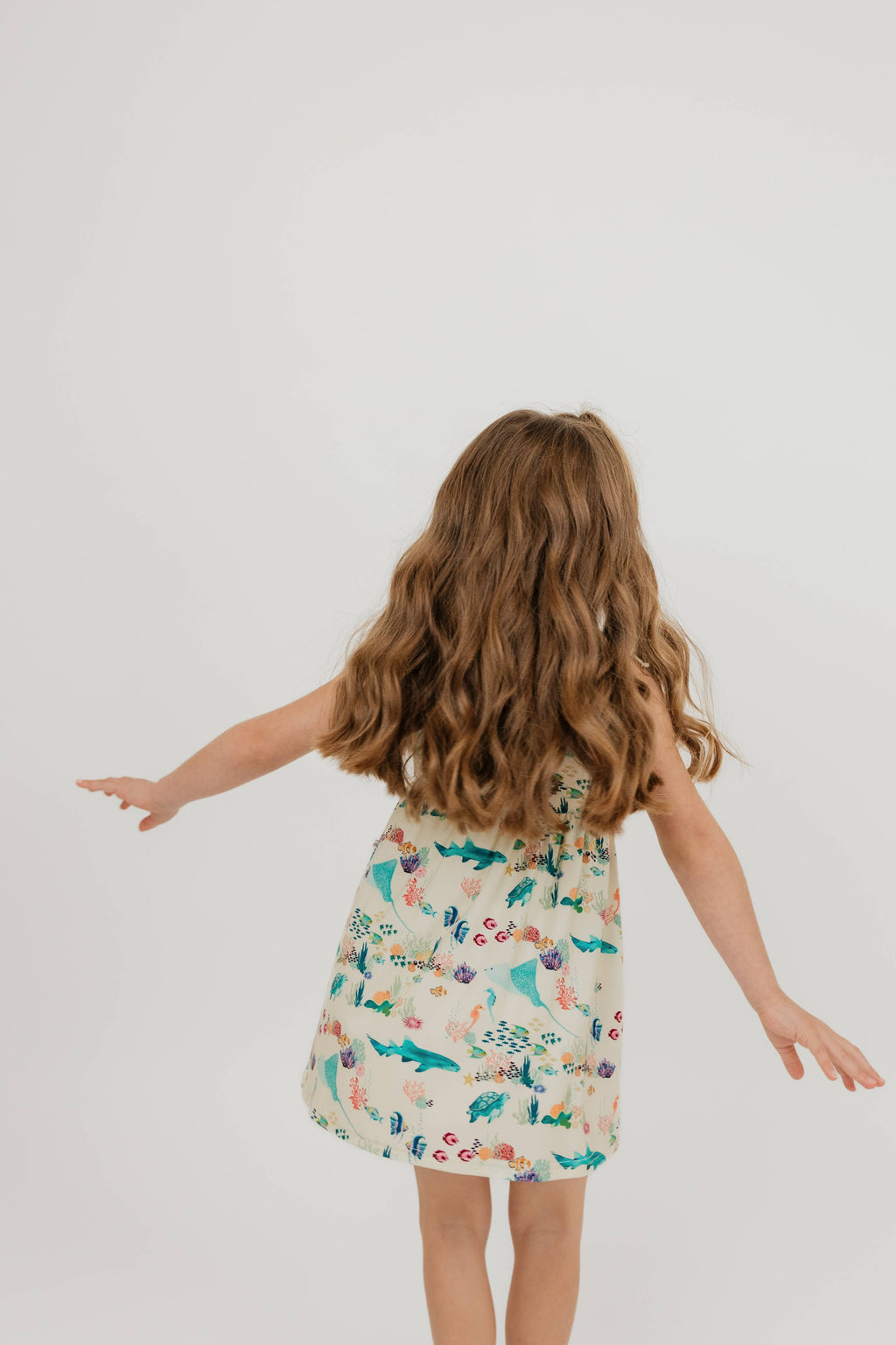 Coral Reef Bamboo Sundress