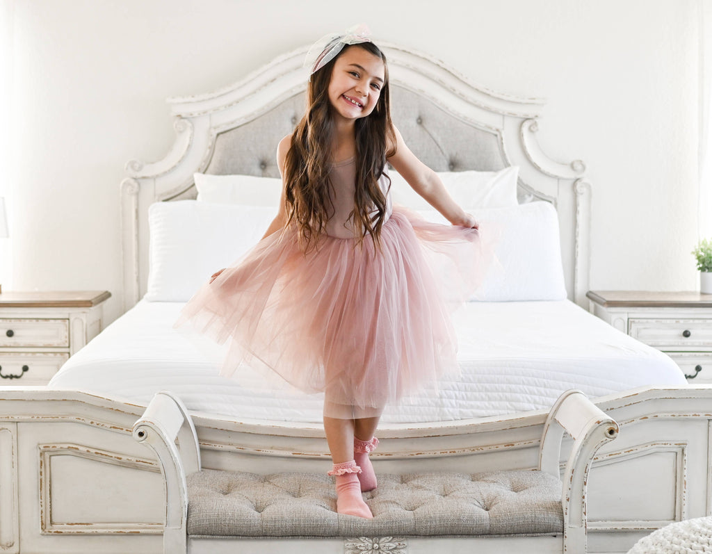 The Parker Dress - Blush Pink
