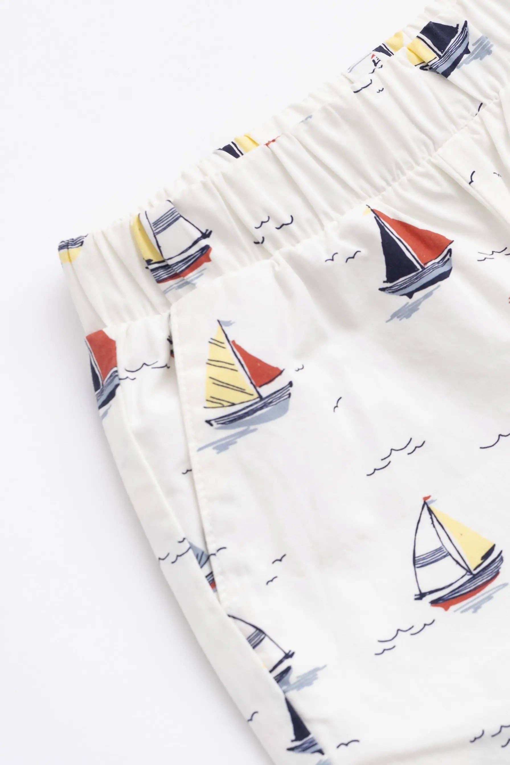 Kids Poplin Shirt + Short Set Little Skippers