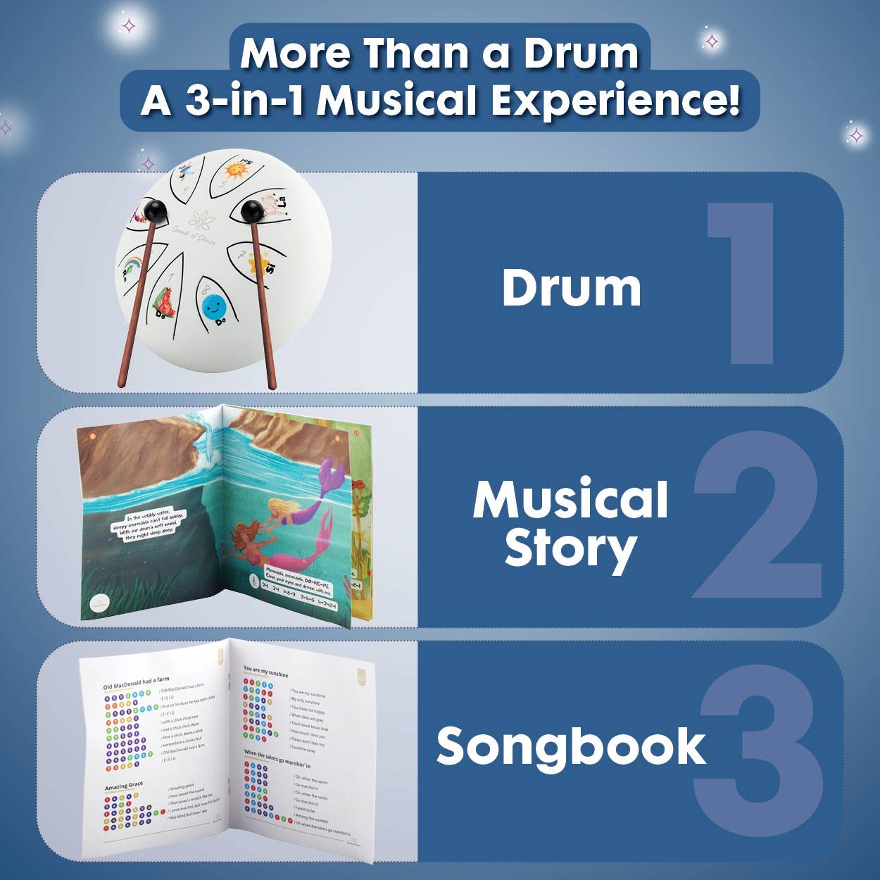 Dylan's Dream Drum Steel Tongue Drum Songbook, Bedtime Story