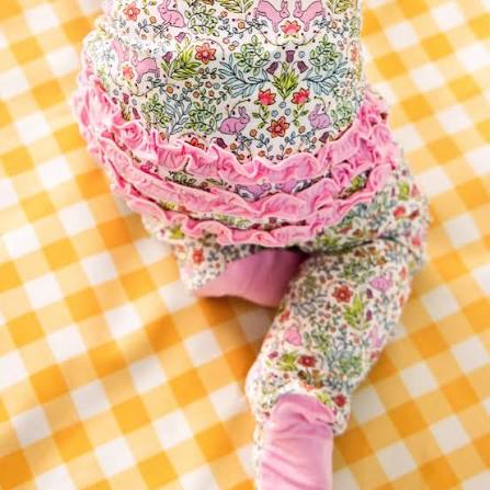 Magnetic Me Hip Hop Ruffle Modal Footie