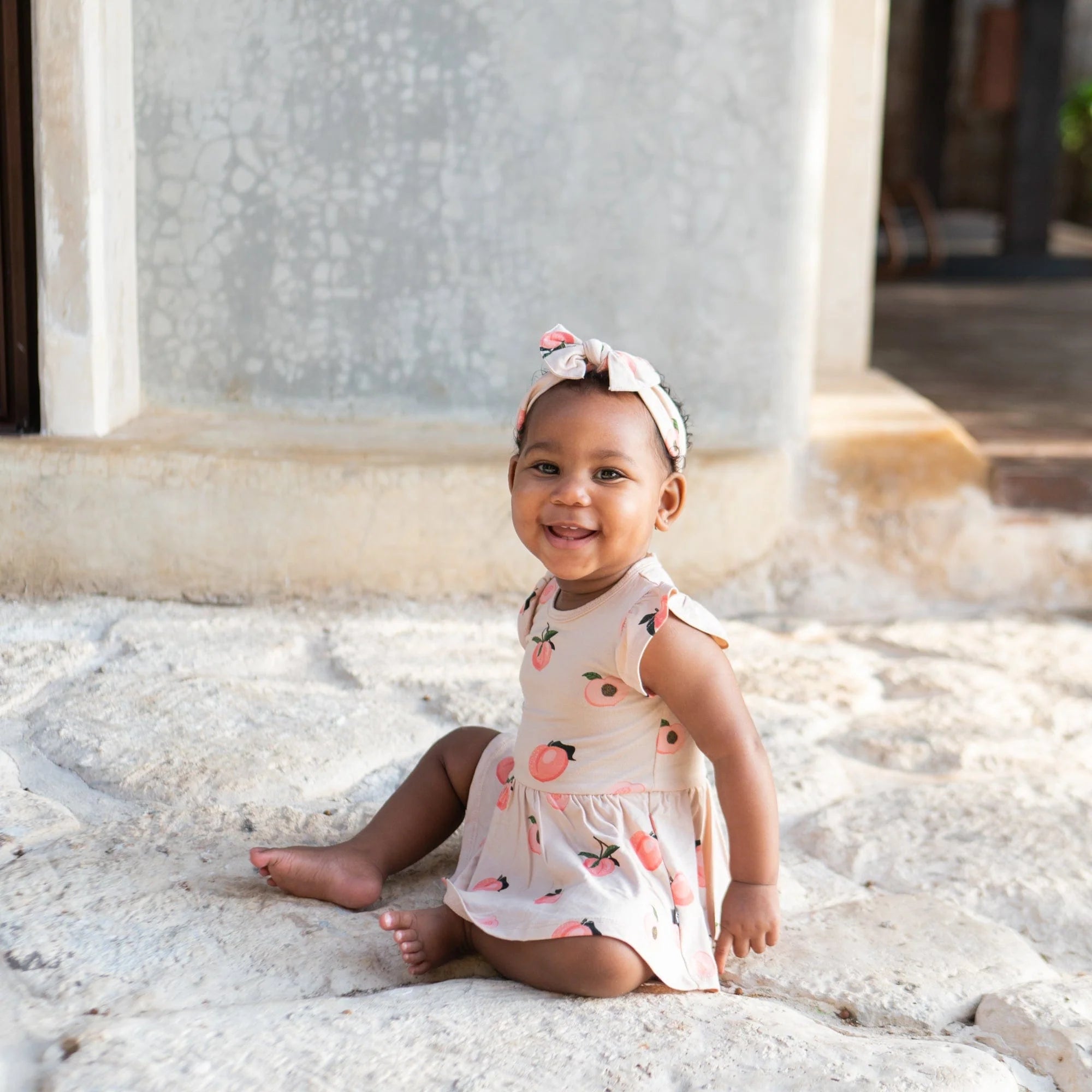 Peaches Twirl Dress