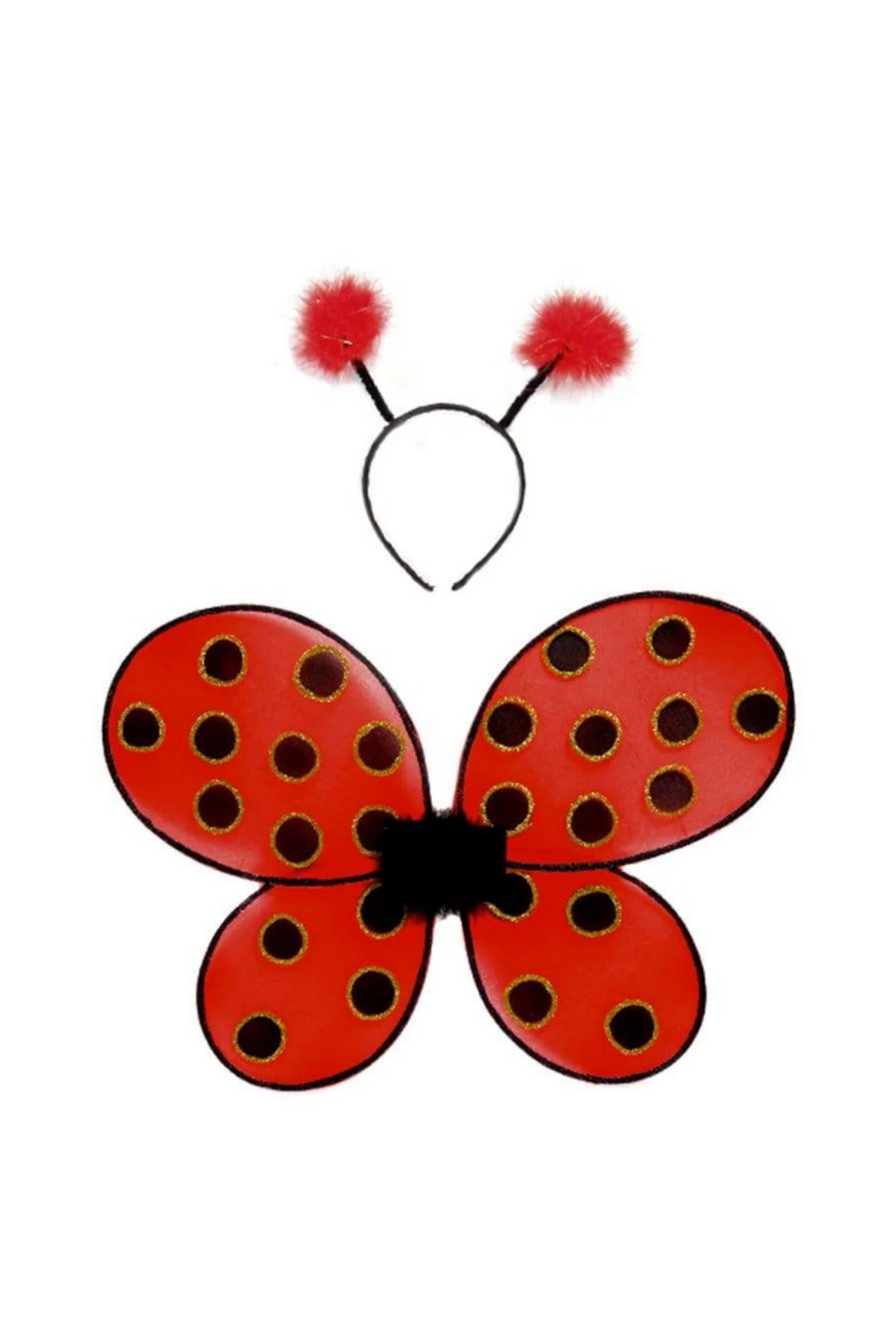 Lady Bug Wings and Headband
