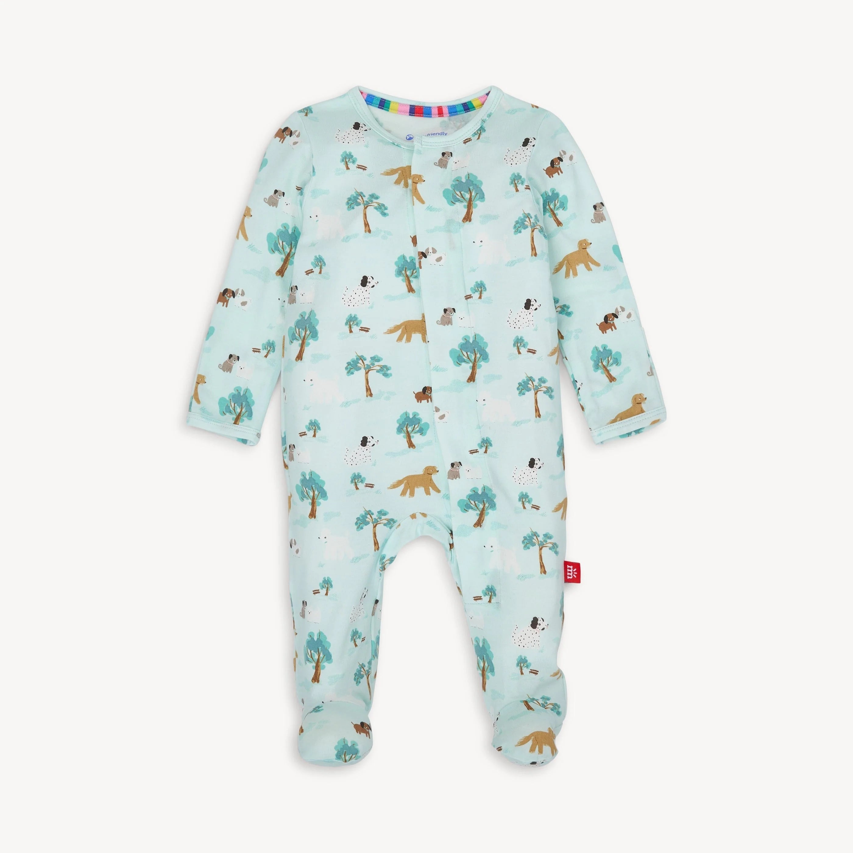 Central Bark Modal Footie