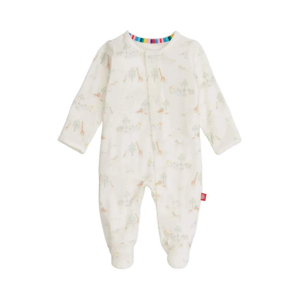 Serene Safari White Magnetic Me Footie