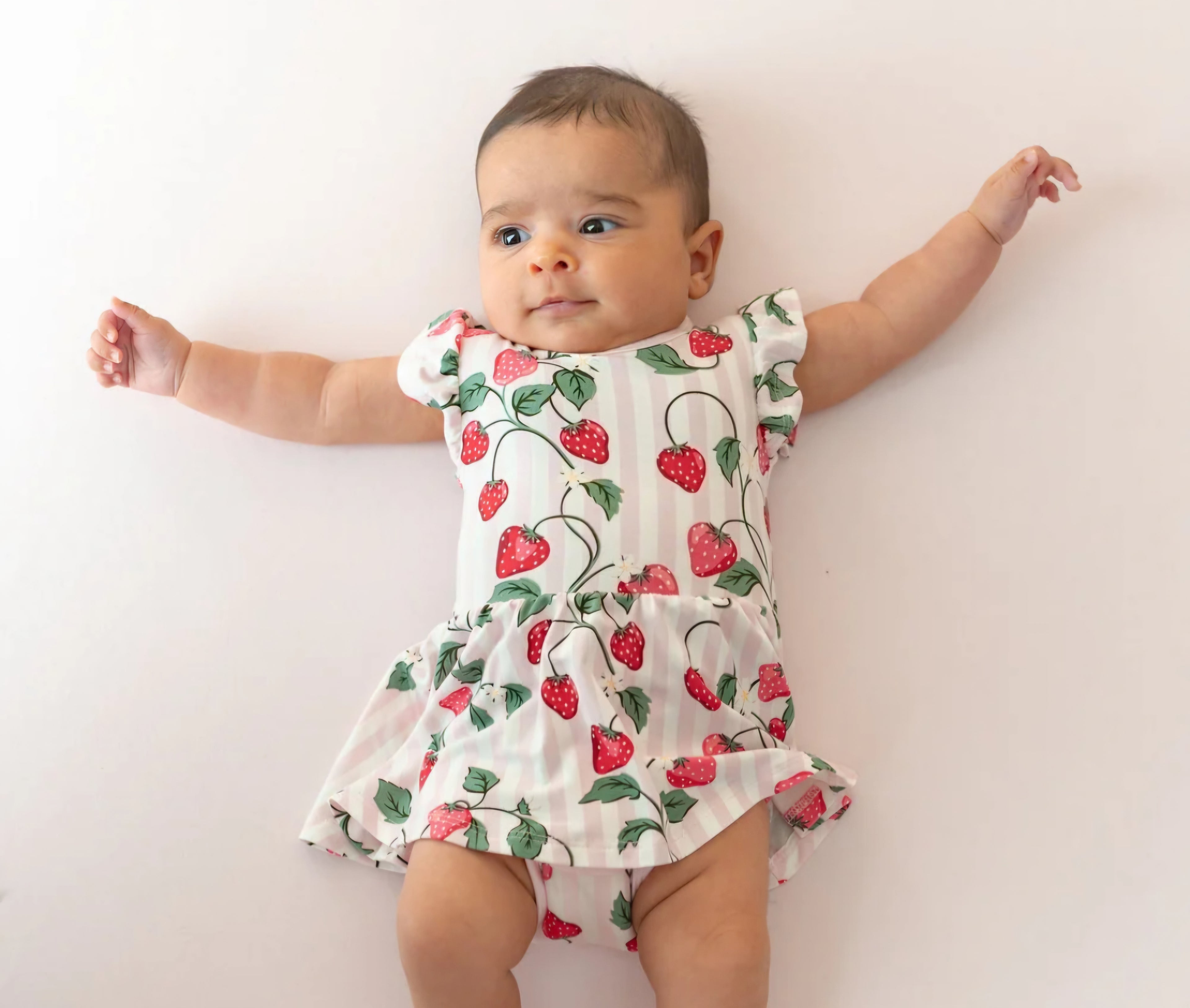 Strawberry Fields Twirl Dress