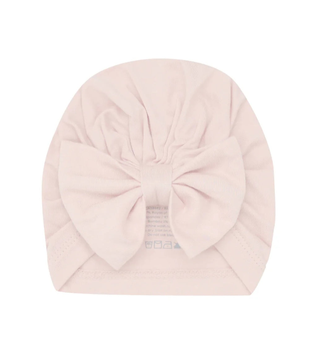 Bow Headwrap - Blush