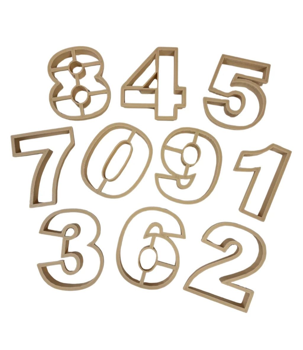 Numbers Eco Cutters