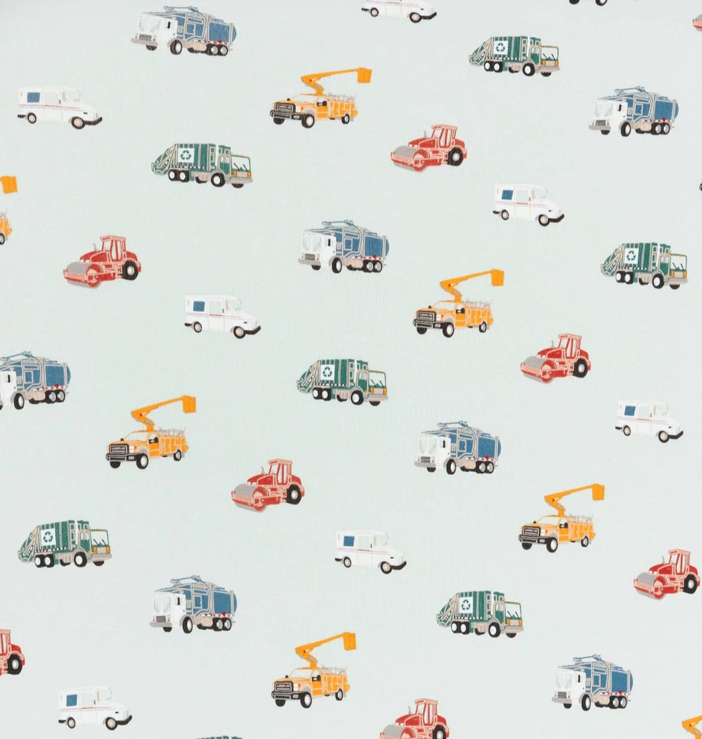 Kyte Baby City Vehicles Zippered Footie Pajama