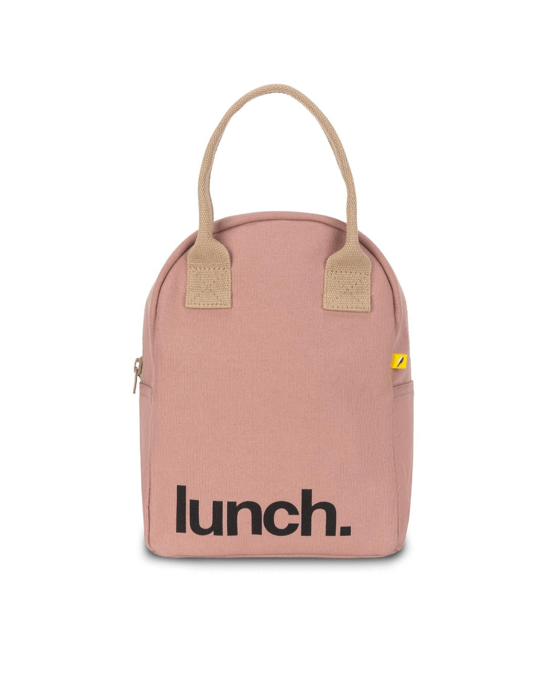 Zipper Lunch Bag - Mauve Pink