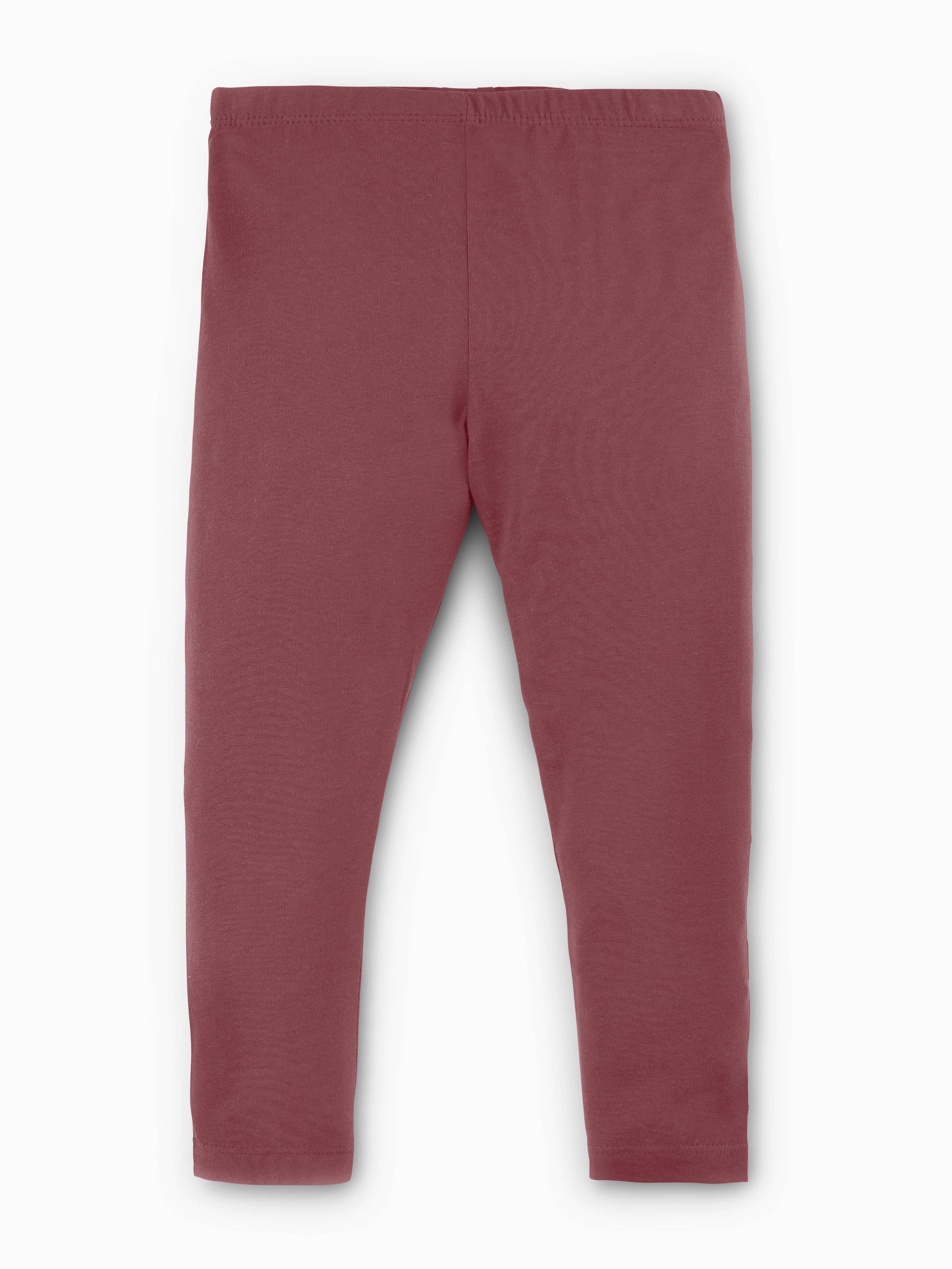 Organic Baby and Kids Jay Leggings -Berry