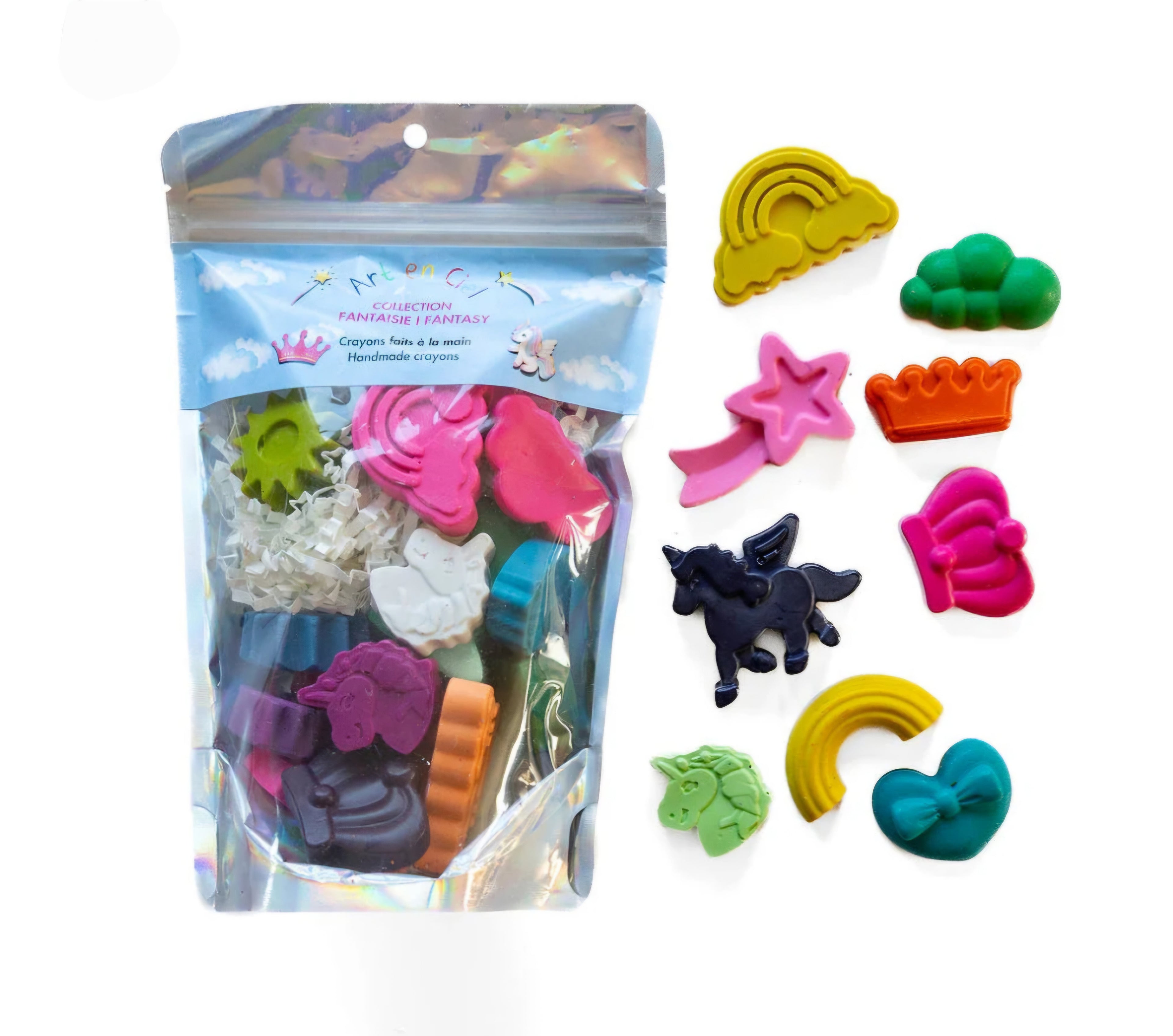 Handmade Crayons FANTASY - Crayons faits à la main