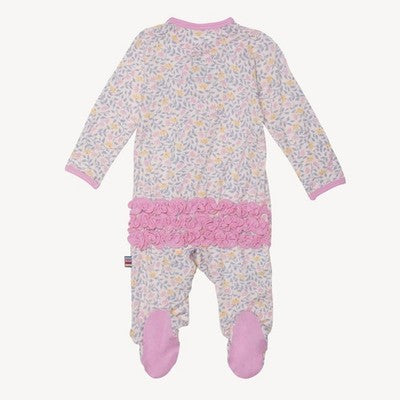 Amelia Ruffle Modal Footie