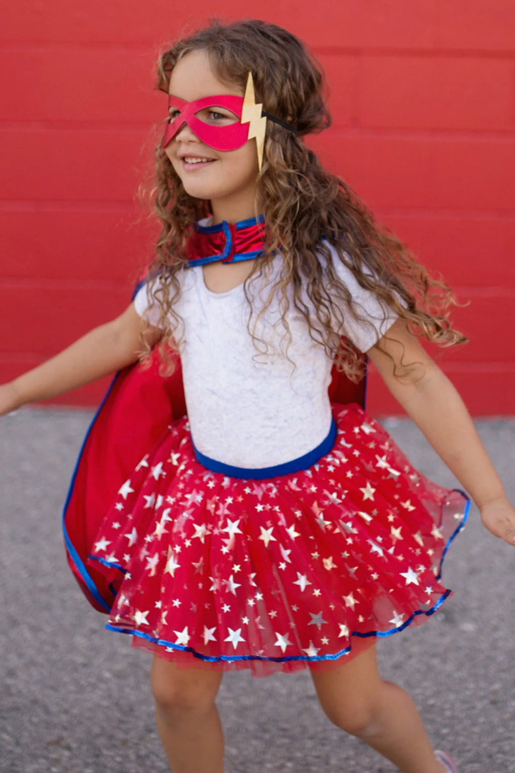 Superhero Tutu Cape and Mask