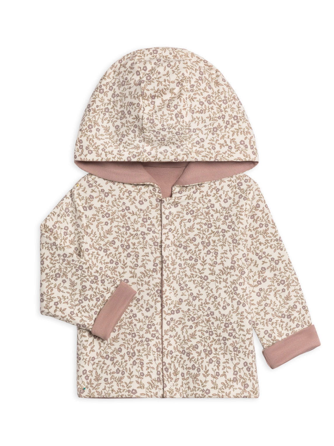 Taylor Reversible Jacket: Aurora Floral / Mauve