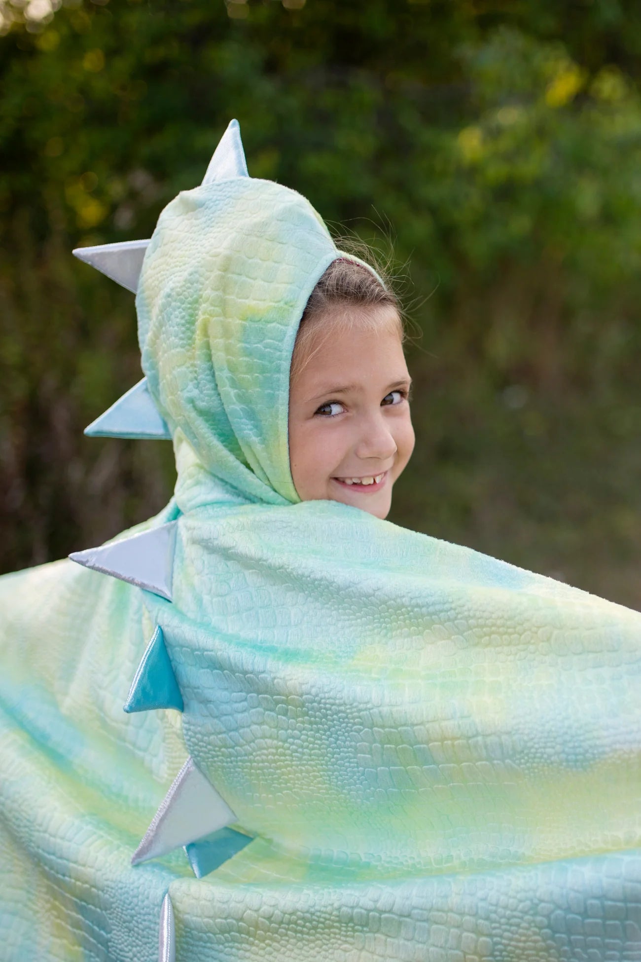 Rainbow Reversible Unicorn dragon Cape