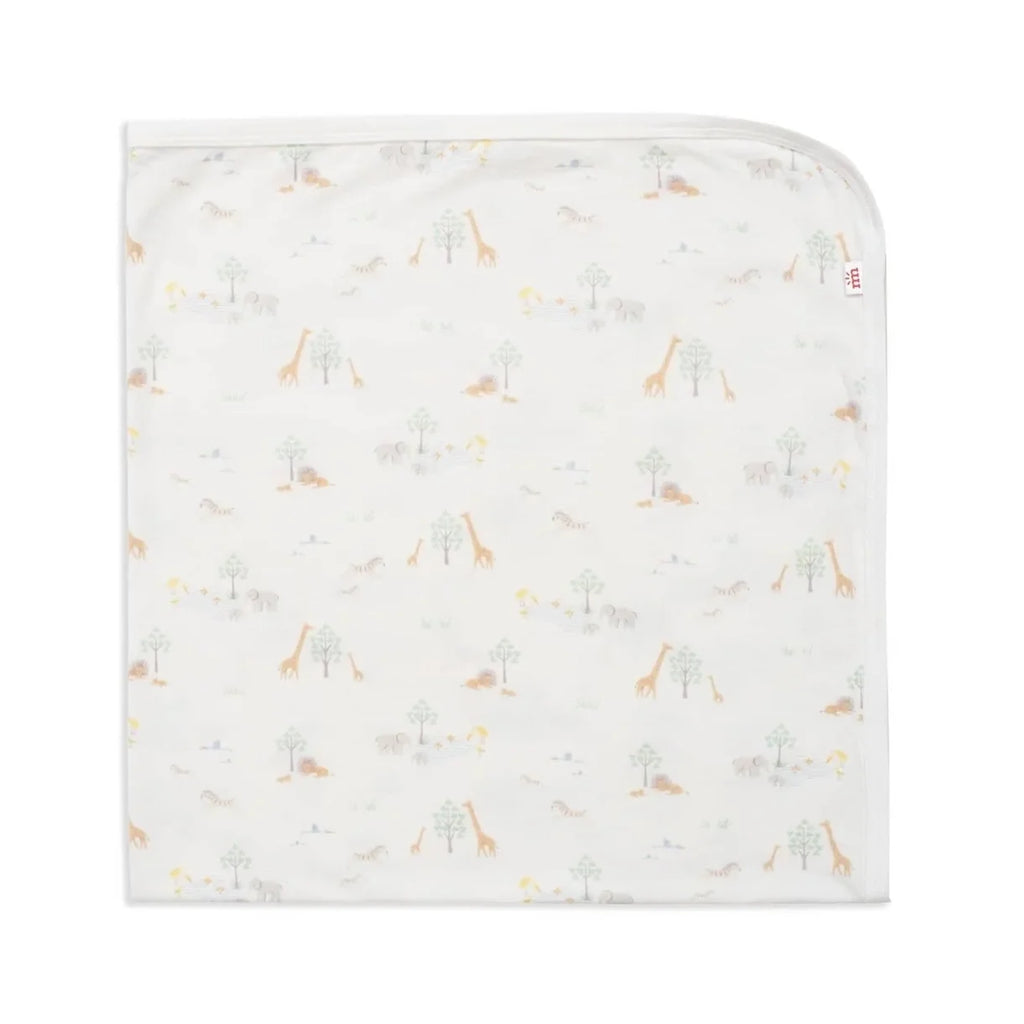 Couverture en modal bleu bébé BAA BAA : 400 / Taille unique