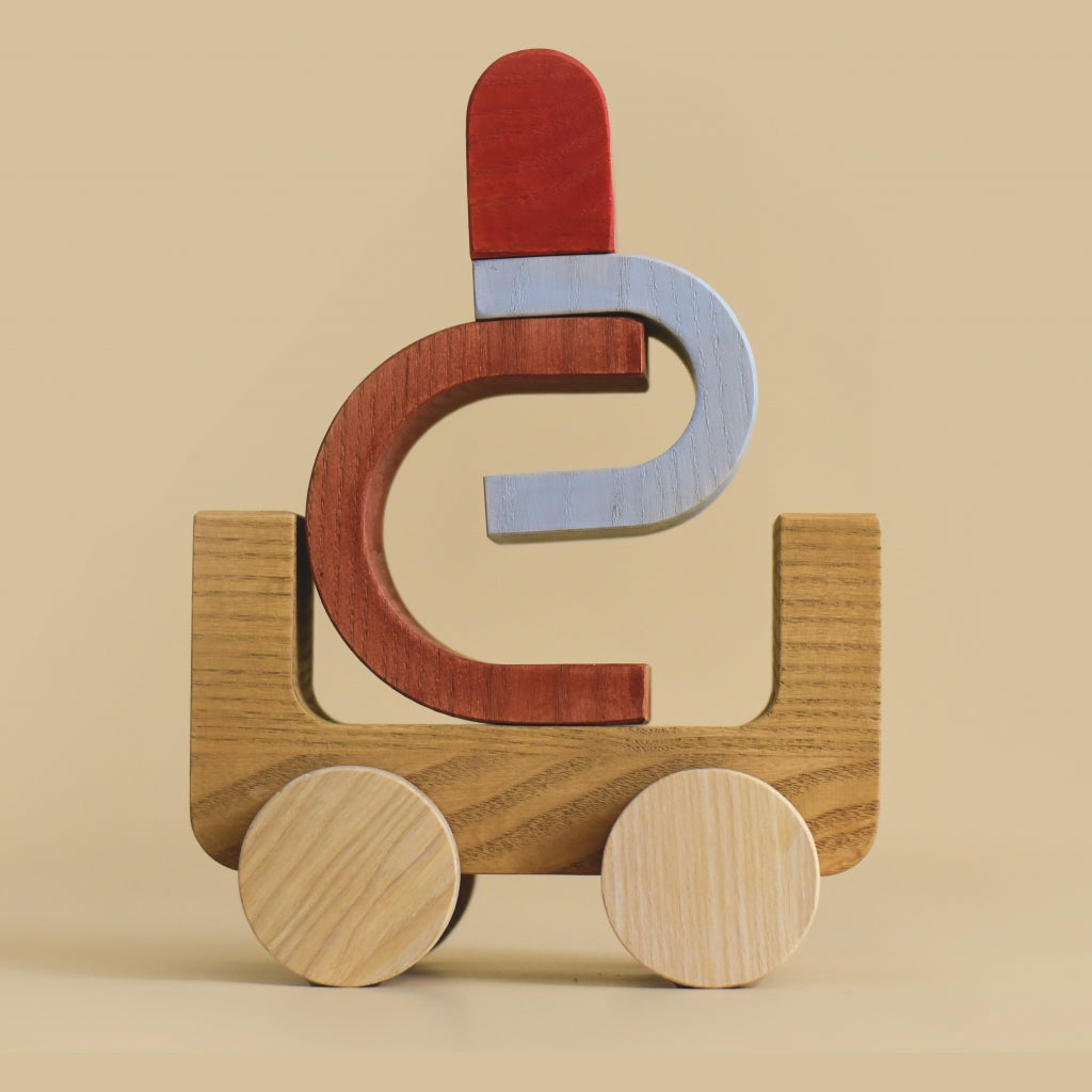 MinMin Copenhagen - Rainbow Car Stacker