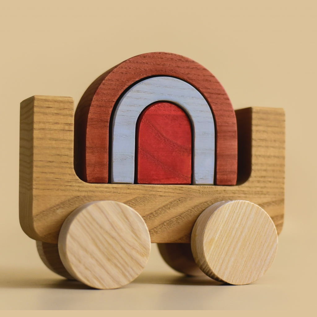 MinMin Copenhagen - Rainbow Car Stacker
