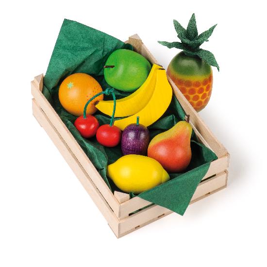 Assorted Wooden Fruit Set