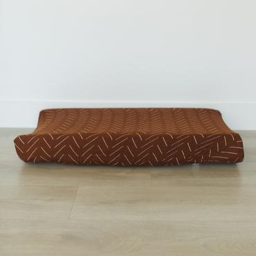 mebie baby - Rust Changing Pad Cover