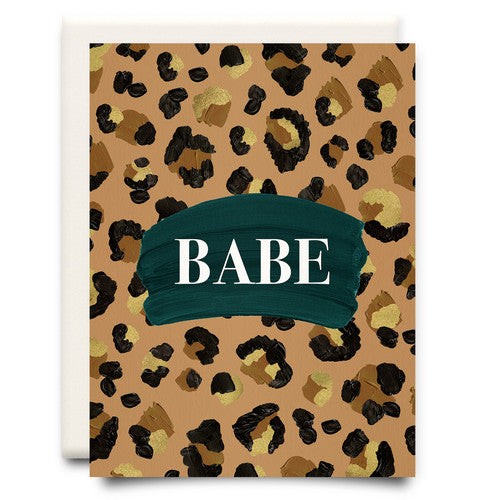 Babe Greeting Card