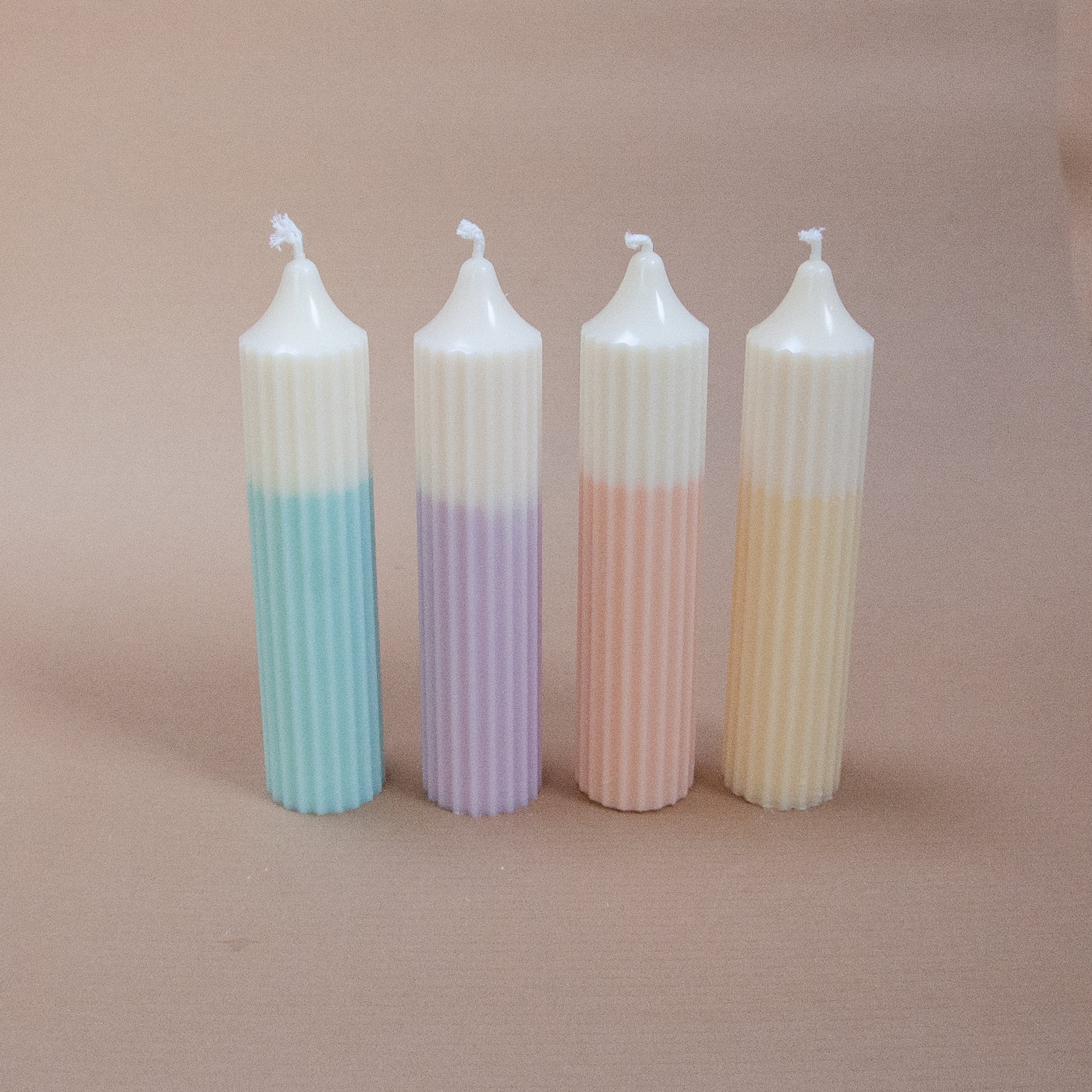 Oui - Dreamy Pillar Candle Set-4 pack
