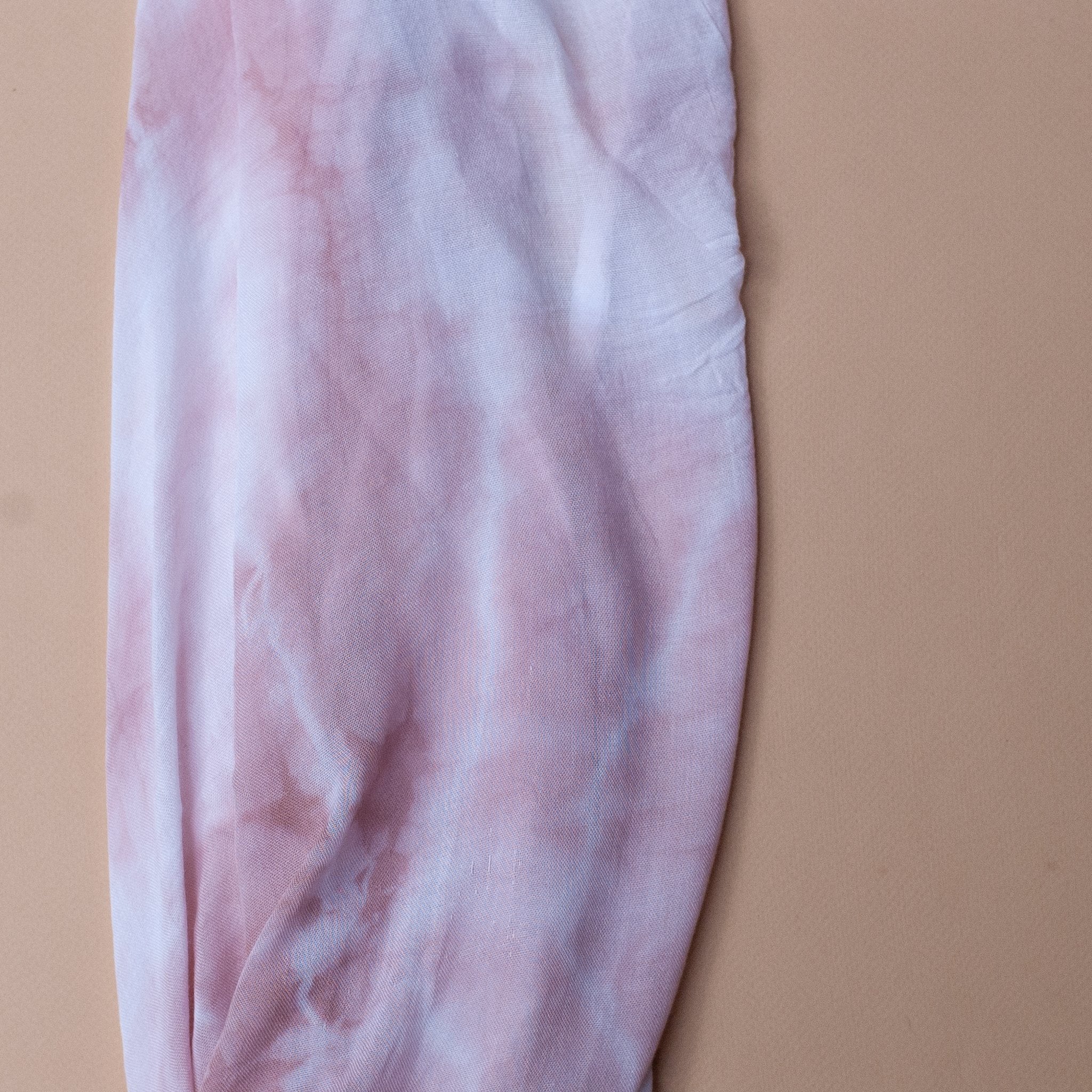 L + L the Label - Blush Bamboo Tie Dye Cotton Swaddle