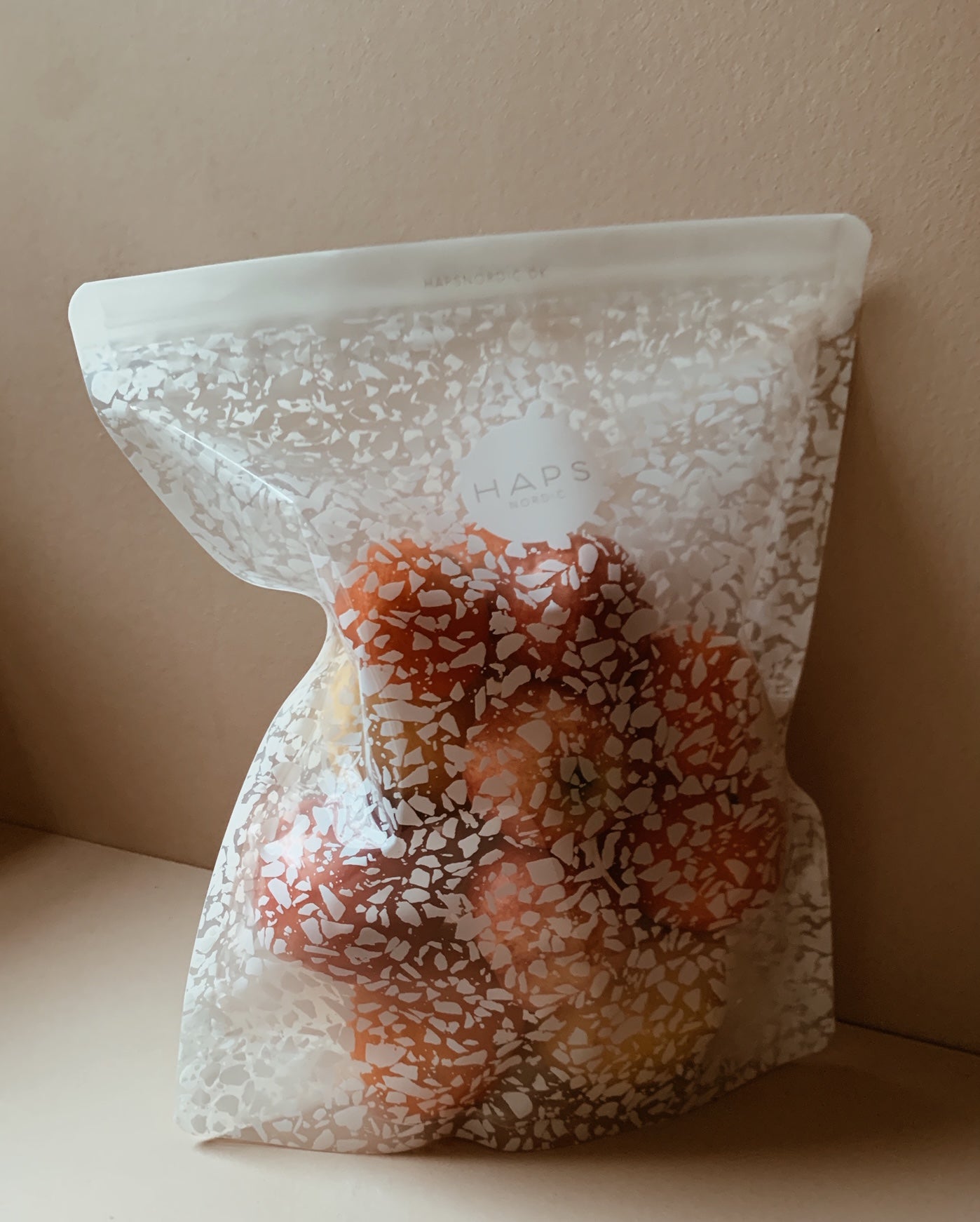 Multi Size Pack Reusable Snackbags-Terrazzo
