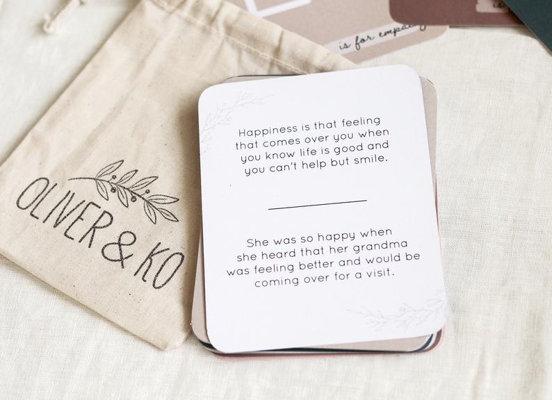 Oliver & Ko - Kindness Alphabet Cards-Tutti Frutti