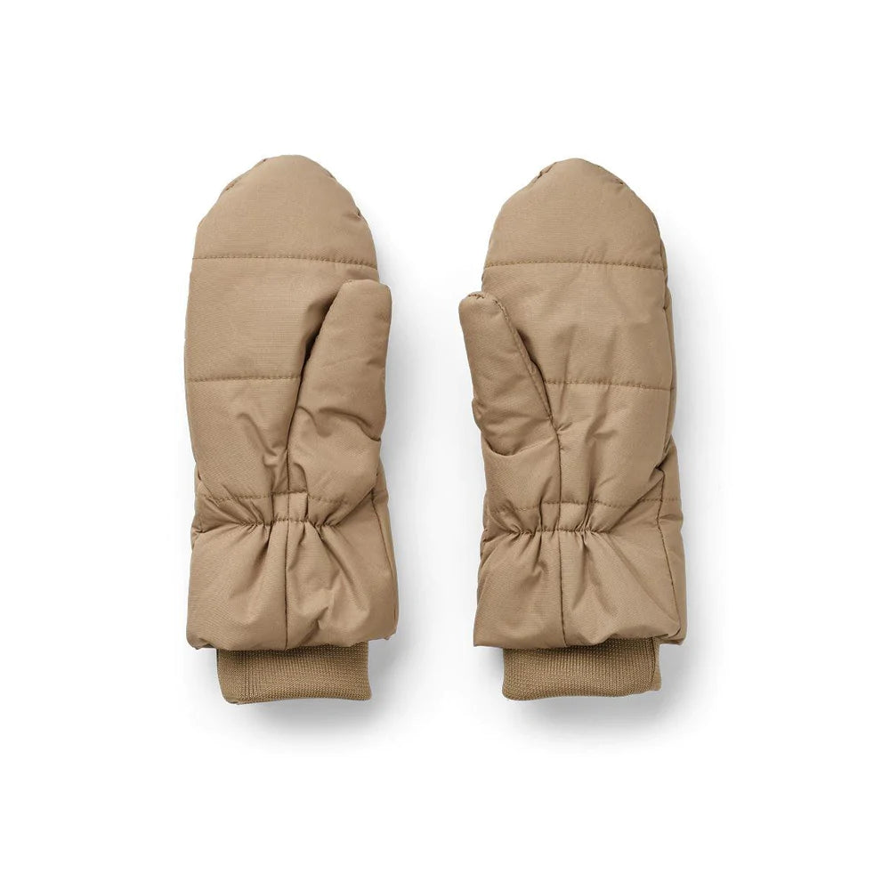 Lenny Padded Mittens - Oat