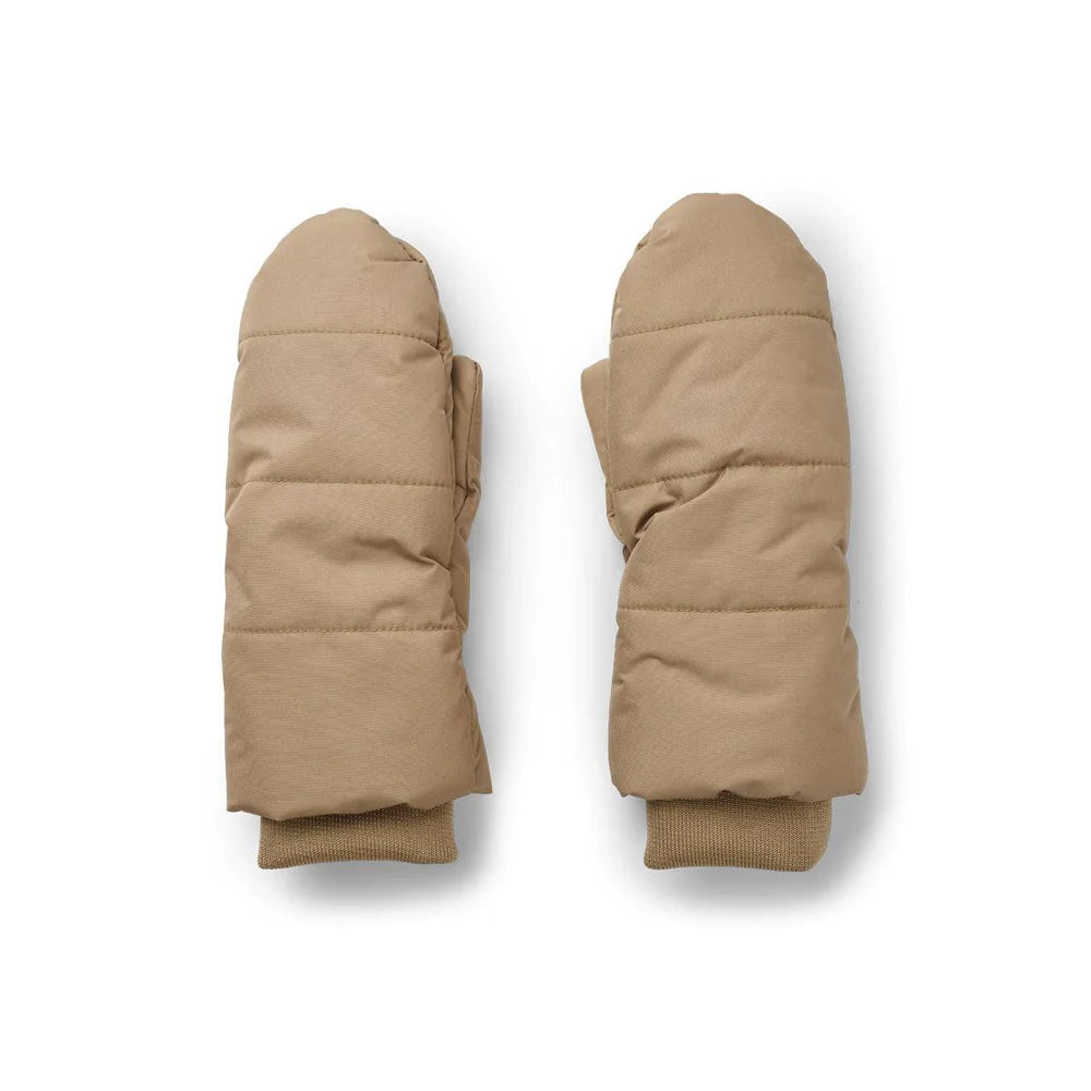 Lenny Padded Mittens - Oat