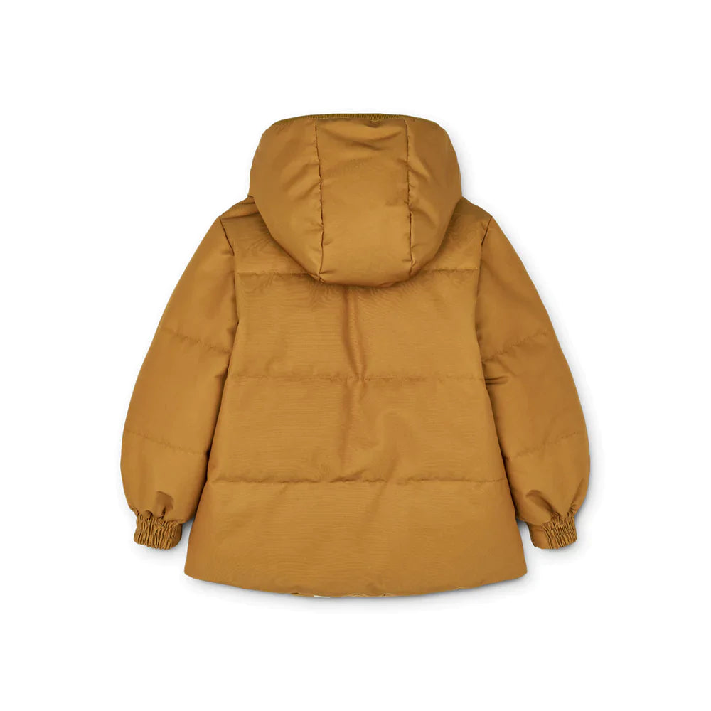 Paloma Puffer Jacket - Reversible Mega Leo / Golden Caramel