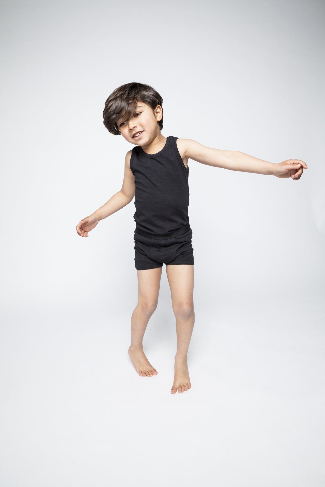 Mingo - Black Boy's Boxers-LAST SIZE! 1-2 yrs